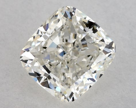 GIA 1.00 Carat K-SI1 Good Cut Cushion Modified Diamond